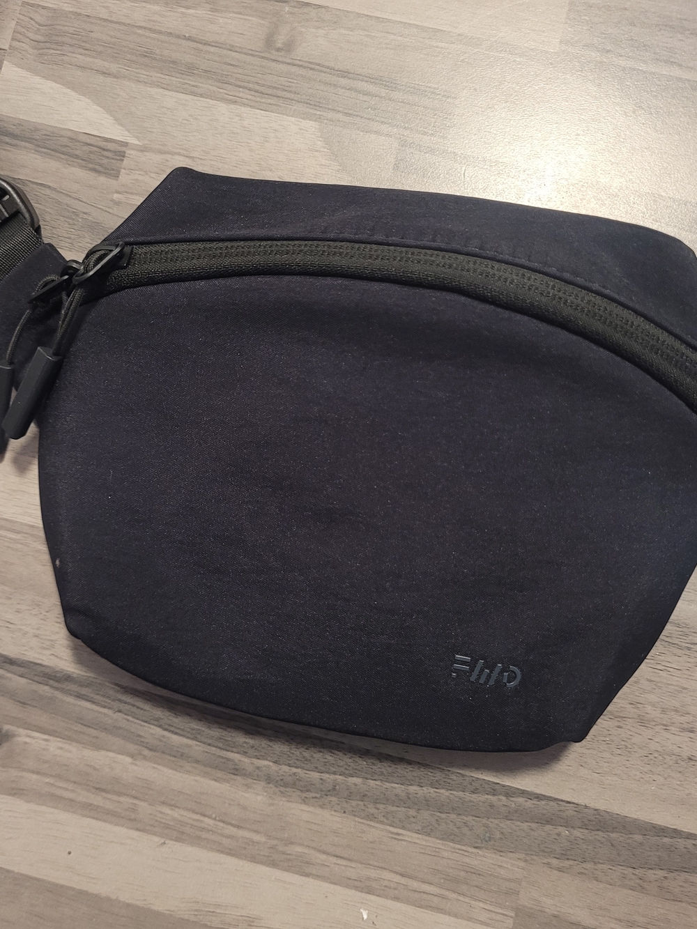 Unisex Black Waist Bag -Fanny Pack